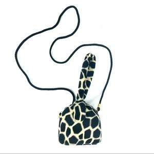 Vintage Animal Print Mini Bag